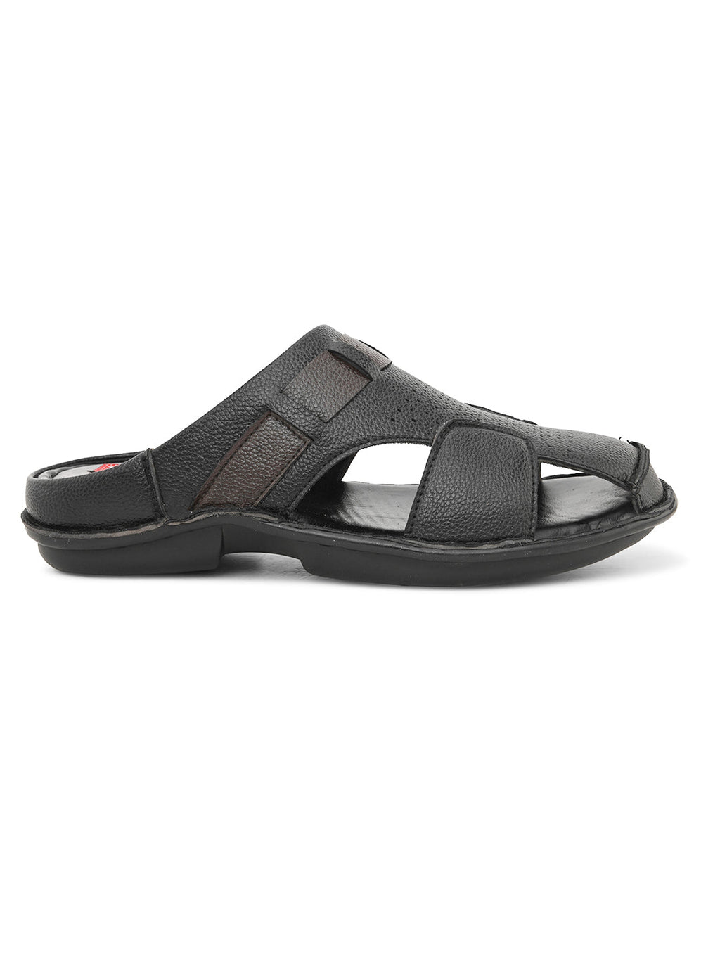 Zuuvo Step Leather Casual Clog Slipper Sandals for Men's | Breathable Mesh Sandal with Soft Sole | Casual Look for Men's | 2 Color option