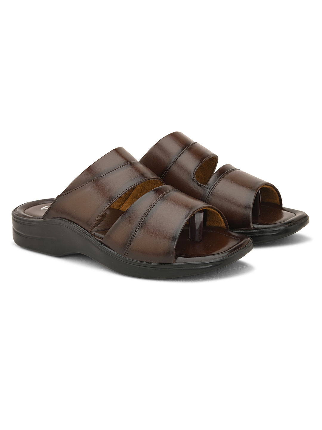 Zuuvo Men Heritage Tread Leather Slipper's | Daily Casual Wear | Ethnic | Formal Casual Sandal