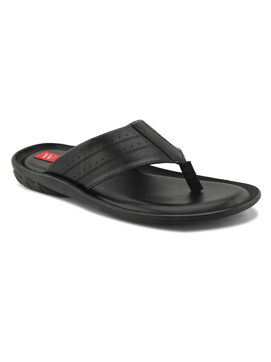Flex Stride | Trendy Men's Leather Slippers | Sandal | Durable | Causal Wear | 3 Color option Slippers