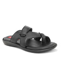 Heritage Chic Leather Slipper's | Daily Casual Slippers | Sandal | Formal | Causal | Black