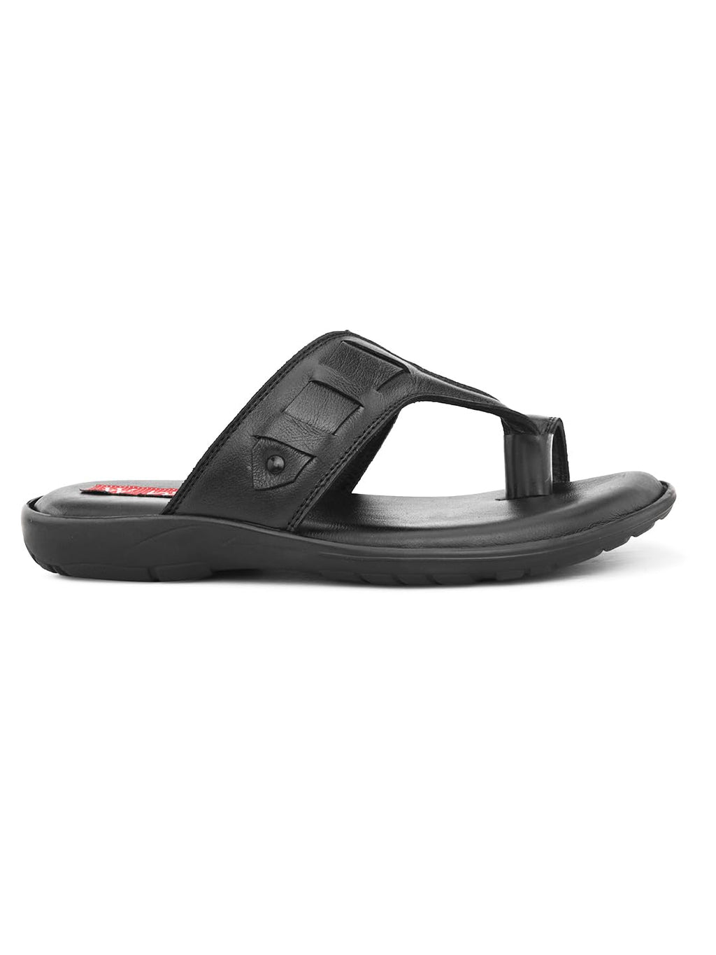 Cultural Craft Leather's Slipper | Trendy Men's slippers | Sandal | Durable | Ethnic | Causal Wear | Black