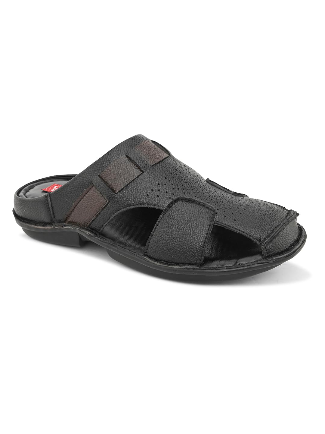 Versa Step Leather Casual Clog Slipper Sandals for Men's | Breathable Mesh Sandal with Soft Sole | Casual Look for Men's | 2 Color option