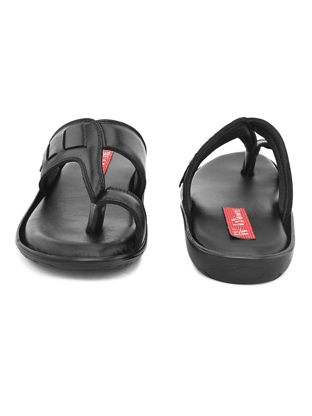 Cultural Craft Leather's Slipper | Trendy Men's slippers | Sandal | Durable | Ethnic | Causal Wear | Black