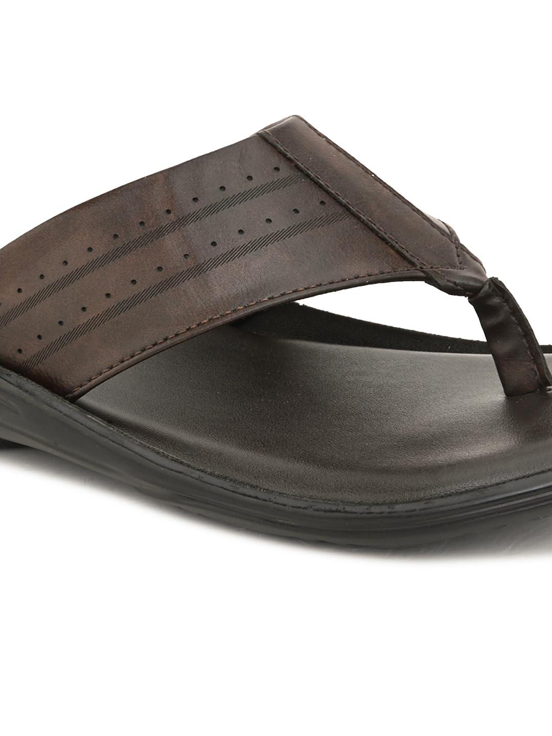 Flex Stride | Trendy Men's Leather Slippers | Sandal | Durable | Causal Wear | 3 Color option Slippers