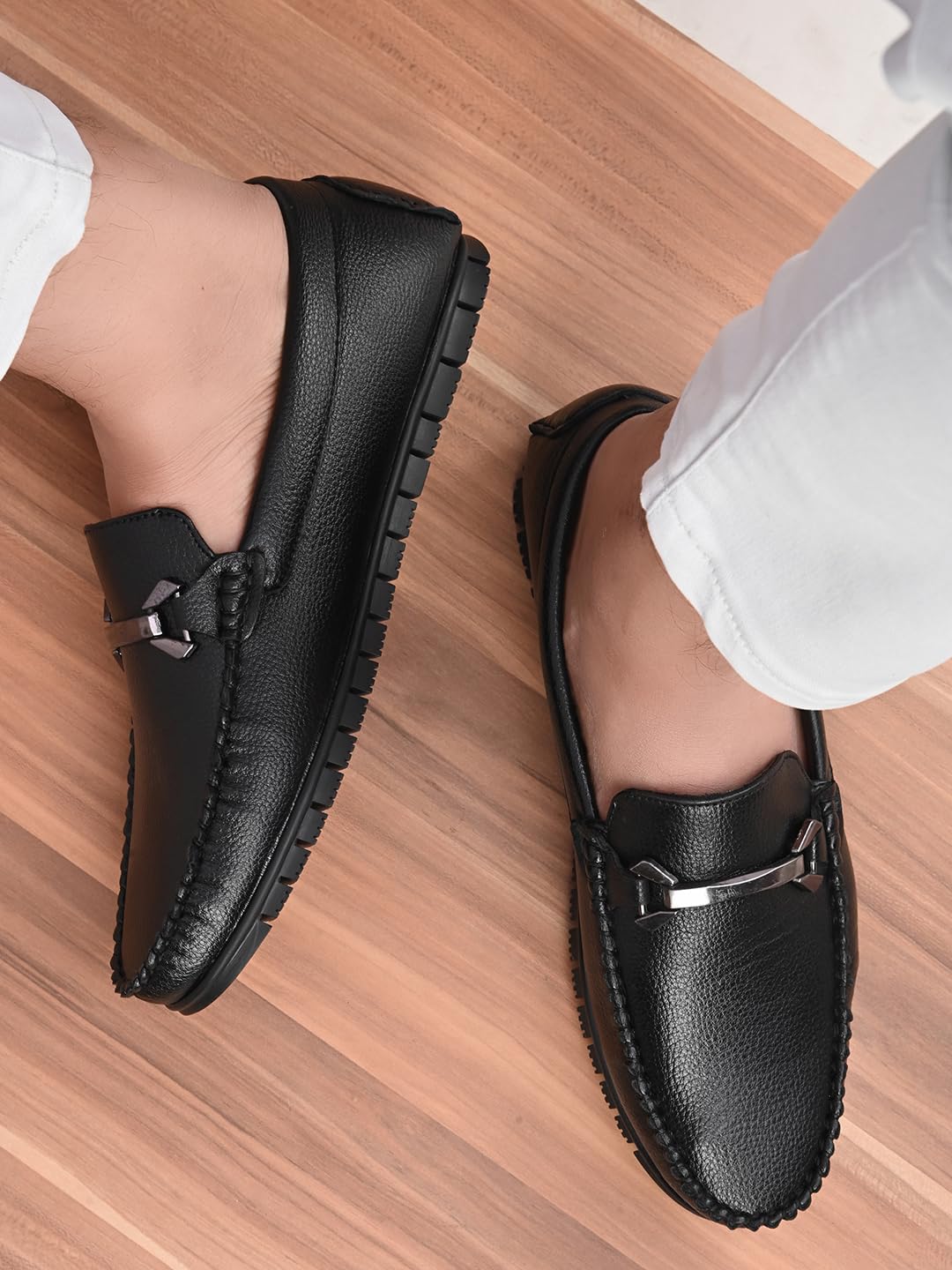 SoleLux Elegance Leather Loafers | Loafers for Men | Formal, Casual Loafers