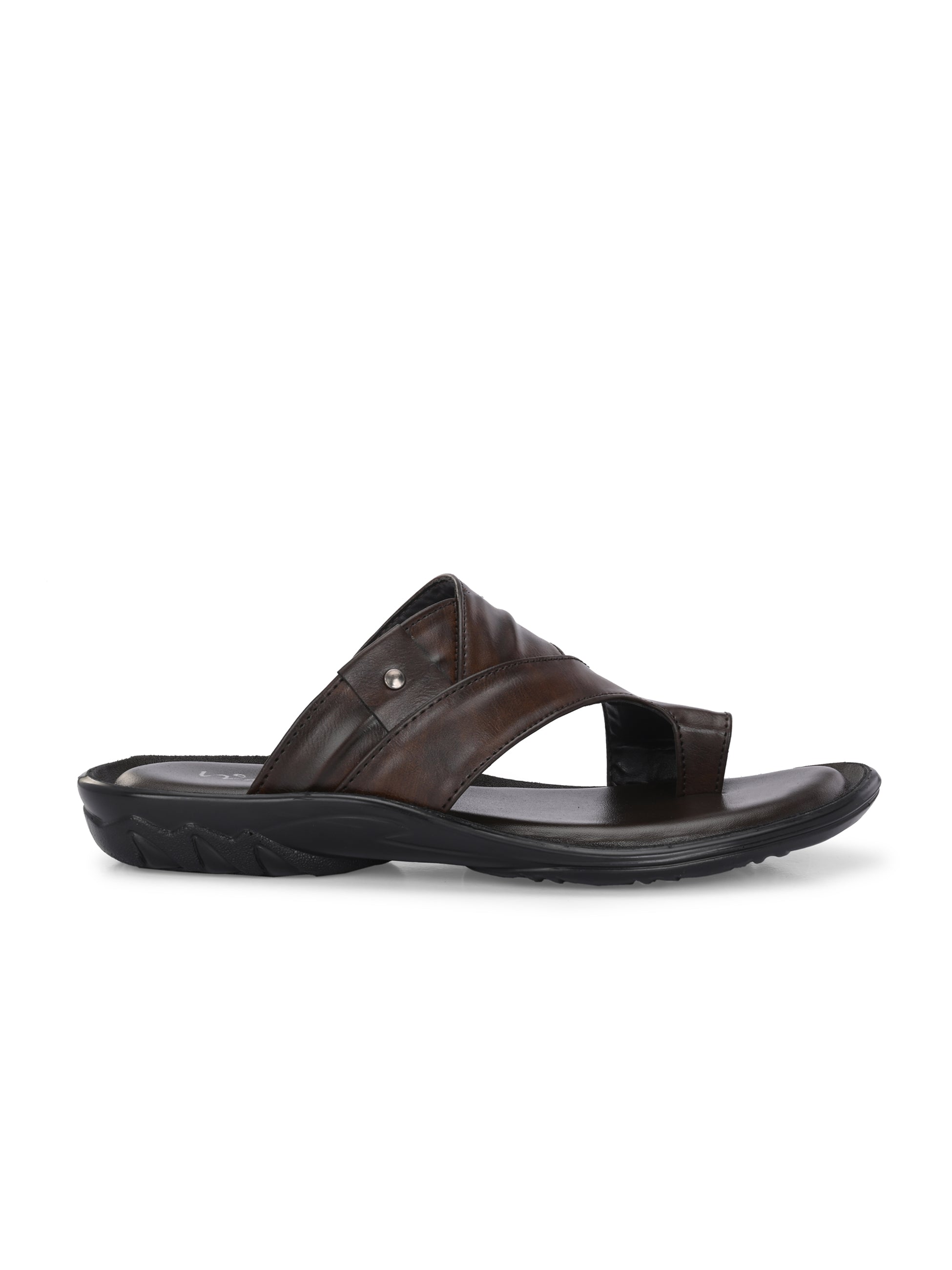 Zuuvo Men ComfortCrest Leather Slipper's | Daily Casual Wear | Airmix Sole Sandal