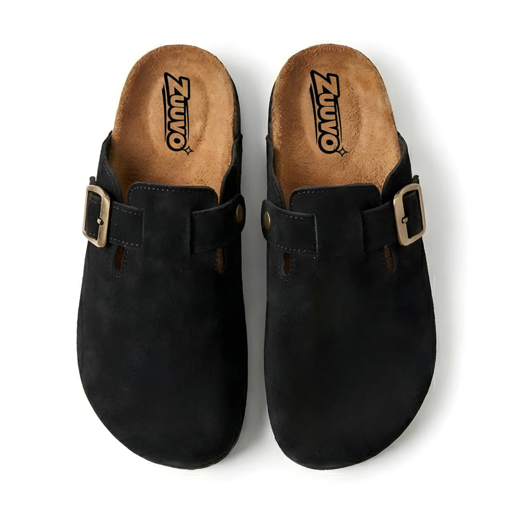 Unisex for Men & Women | Adjustable Buckle | Cork Footbed Clogs Sandal