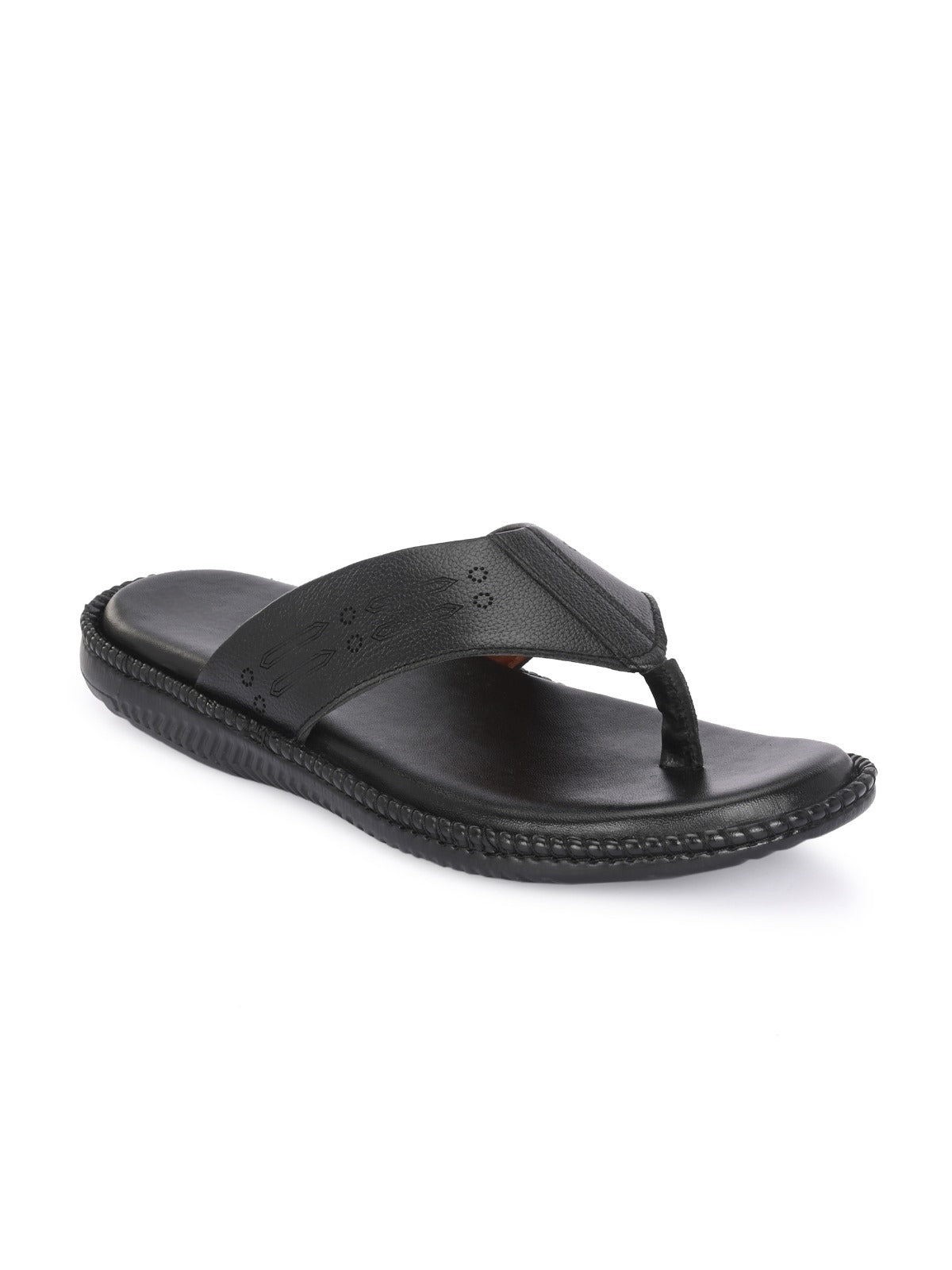 Zuuvo Men AirEase Men's Leather Slipper's Daily Casual Wear Airmix Sole Casual Sandals Sandal