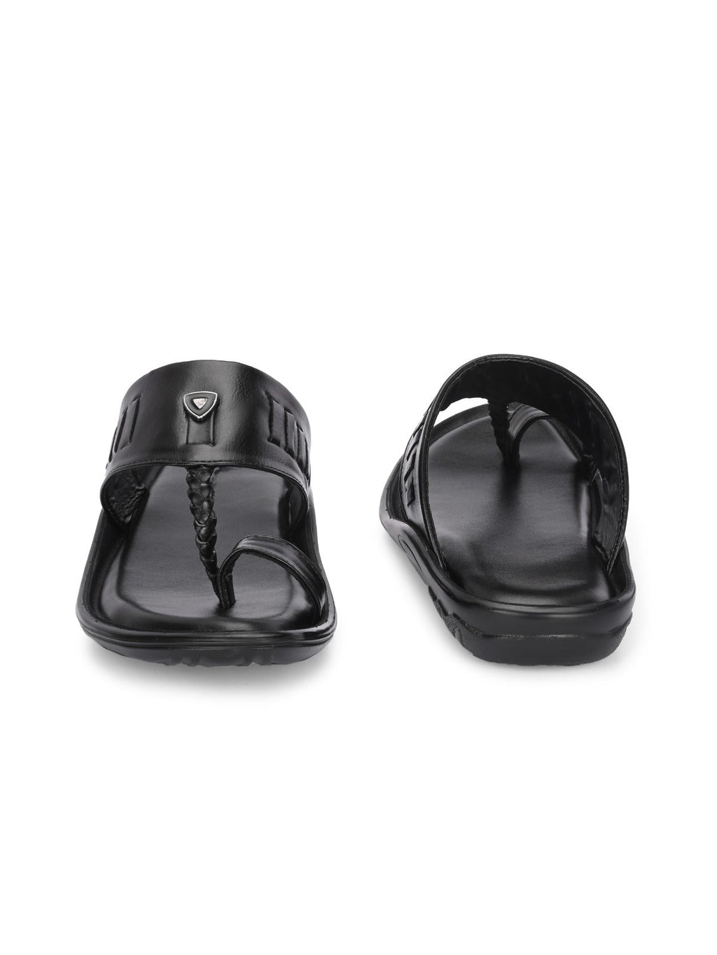 Zuuvo Men SoftStride Kolhapuri Leather Slipper's | Daily Casual wear | Airmix Sole Sandals Sandal