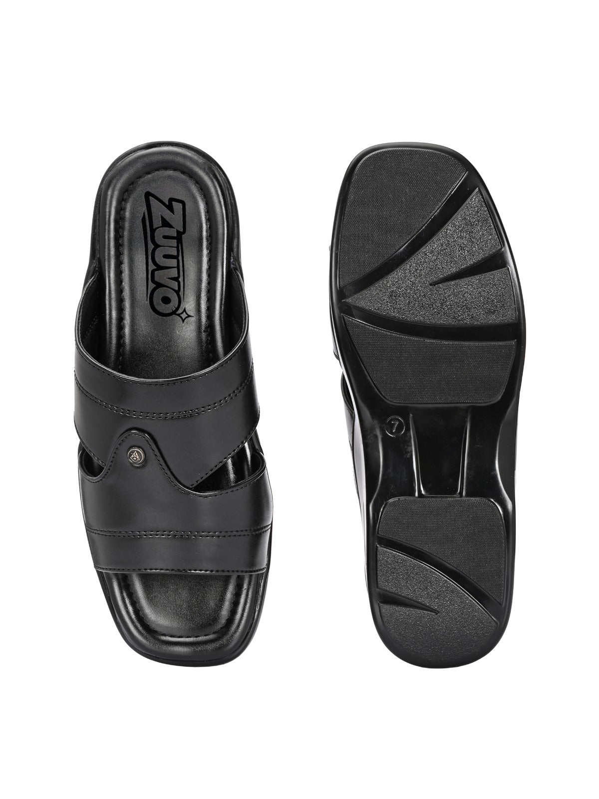 Zuuvo Men Hertiage Comfort Leather Slipper's | Daily Casual Wear | Ethnic | Formal | Sandal