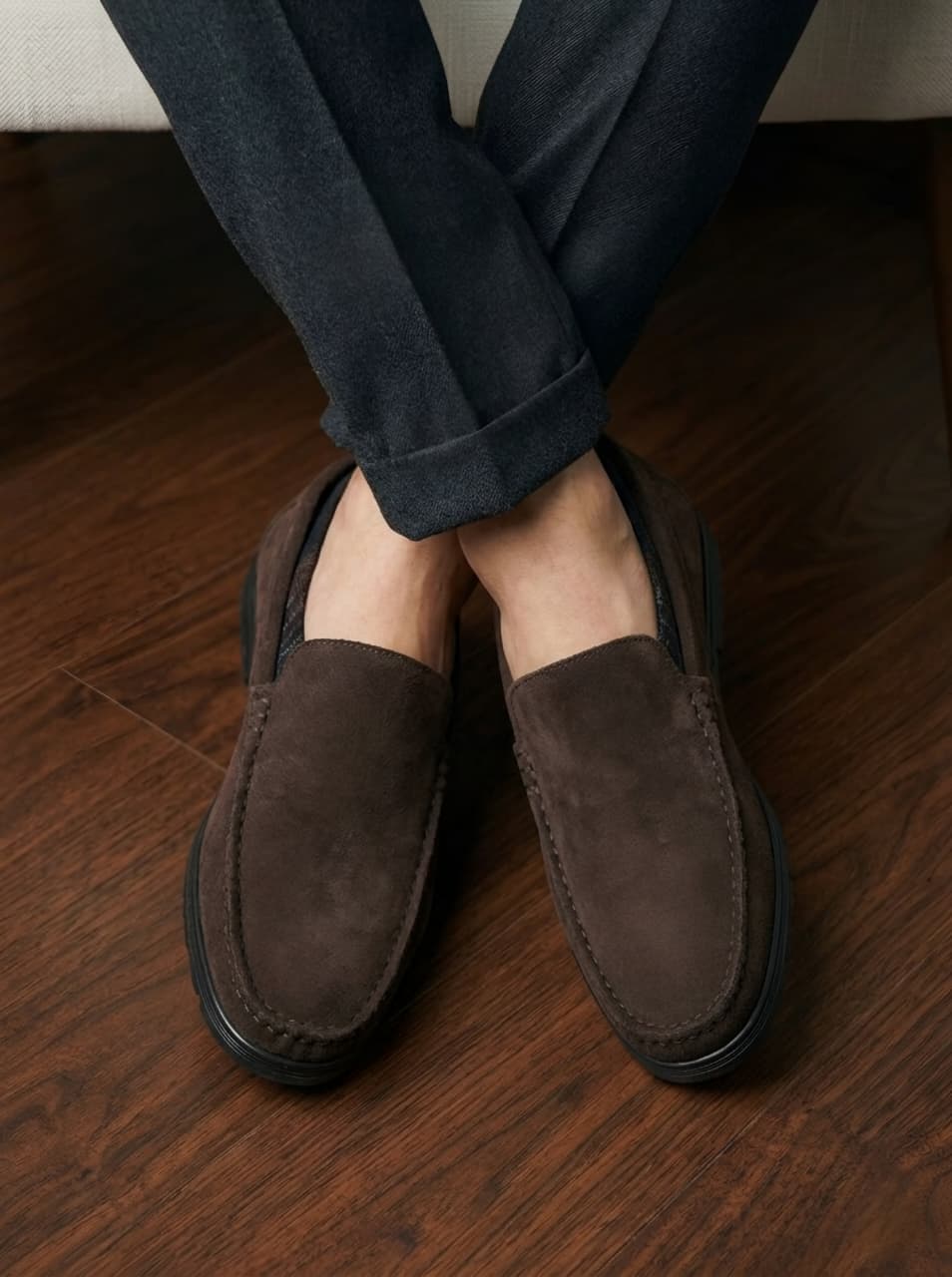 Urban Suede  Loafers for Men | Formal, Casual Loafers (9200)