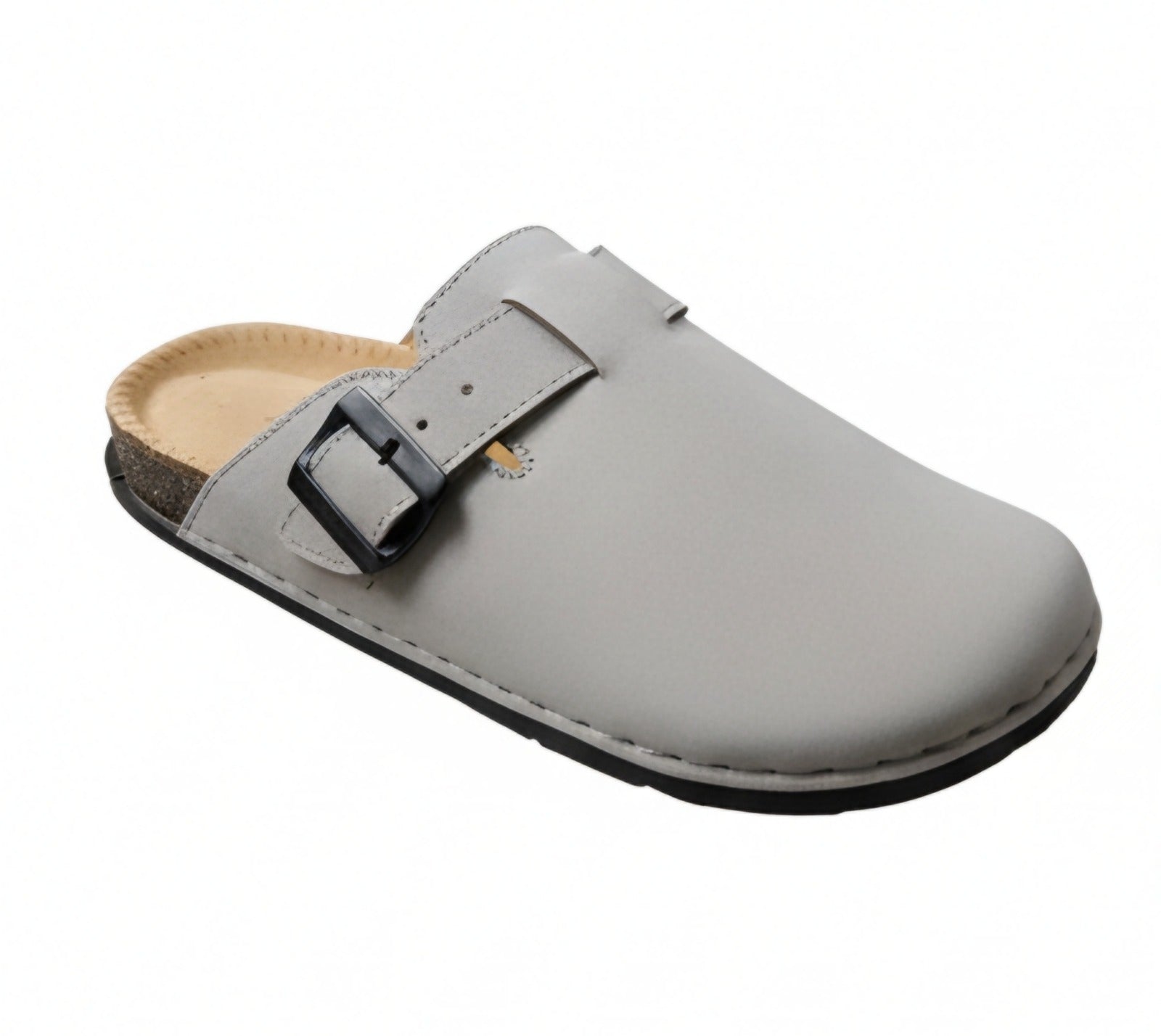 Unisex for Men & Women | Adjustable Buckle | Cork Footbed Clogs Sandal