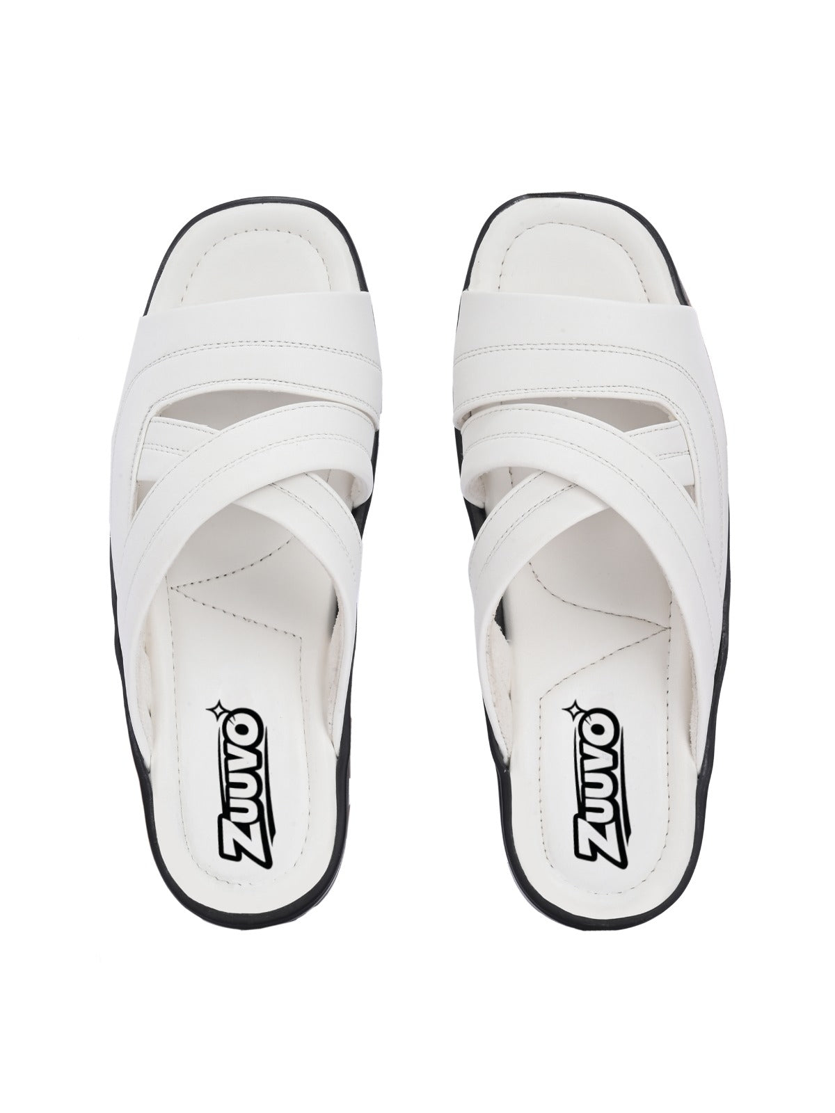 Zuuvo Cultural Comfort Leather Slipper's | Daily Casual Wear | Ethnic | Formal | 2 Color option Slippers | Sandal