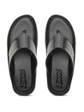 Zuuvo Flex Stride | Trendy Men's Leather Slippers | Sandal | Durable | Causal Wear | 3 Color option Slippers