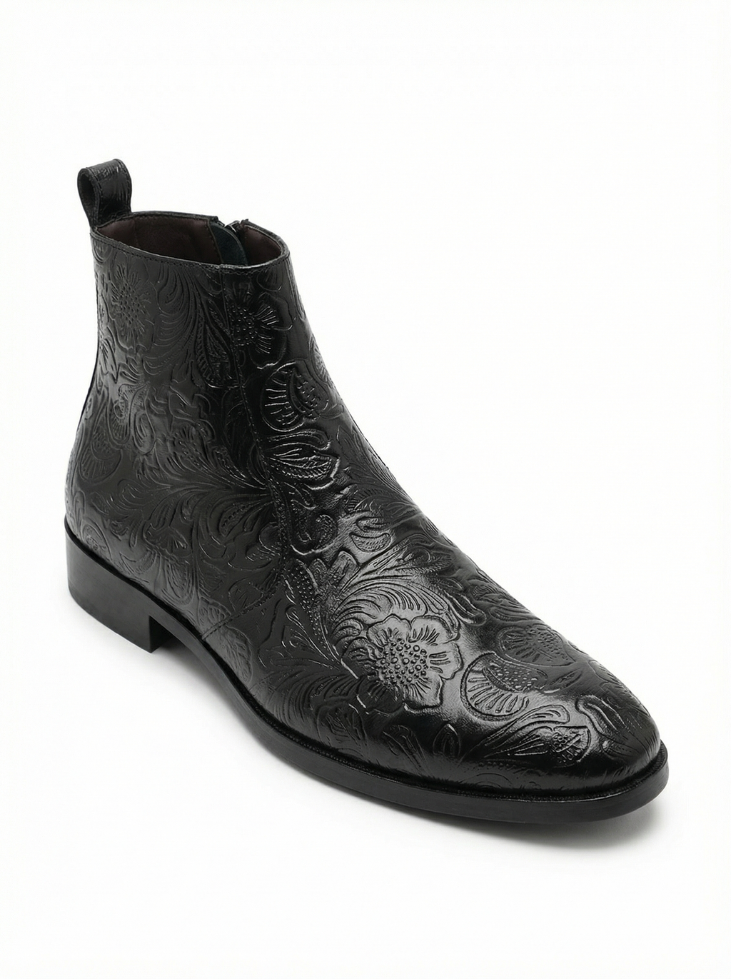 Zuuvo Regal Edge Chelsea Boot | Premium Leather Slip-On Ankle | Formal & Party Wear Boots For Men